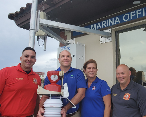 St. Augustine Municipal Marina gets Weatherstem