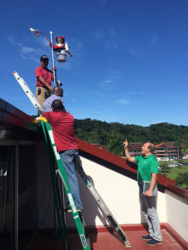 Weatherstem launches first international station at FSU-Panama