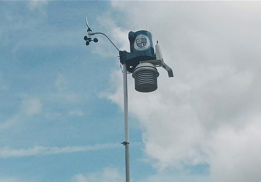 Maclay Middle School excited about the new Weatherstem unit on campus