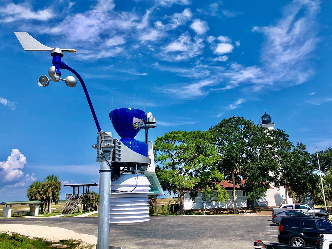 Weather and Live Views from St. Mark's Lighthouse