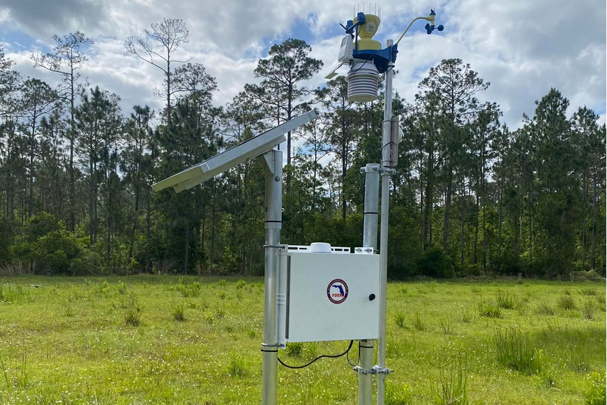 Emergency Management partners with Weatherstem to add two weather-monitoring stations in Haw Creek, Rima Ridge