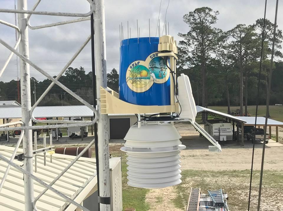 County EOC receives Weatherstem system