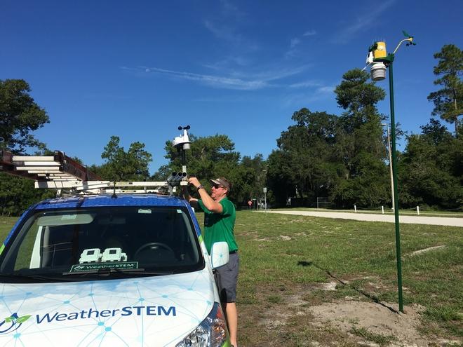 Weather station gives Deltona students downpour of data