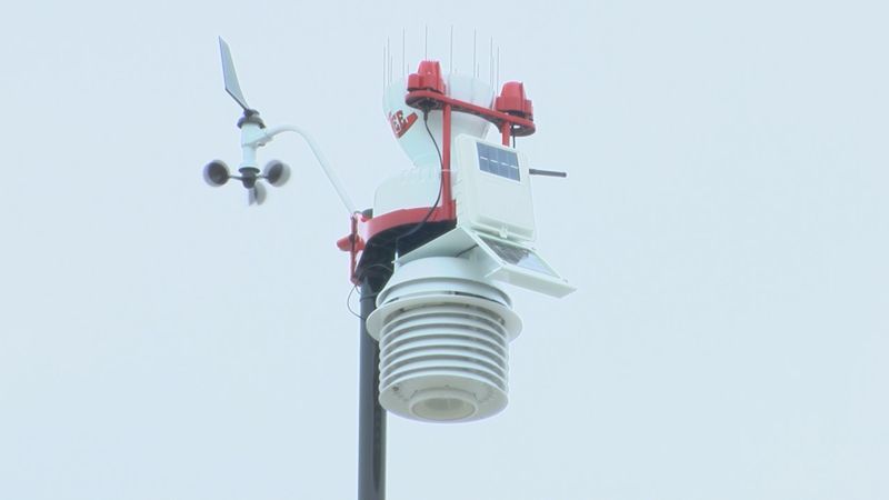 Lee Co. Middle School East receives new weather station