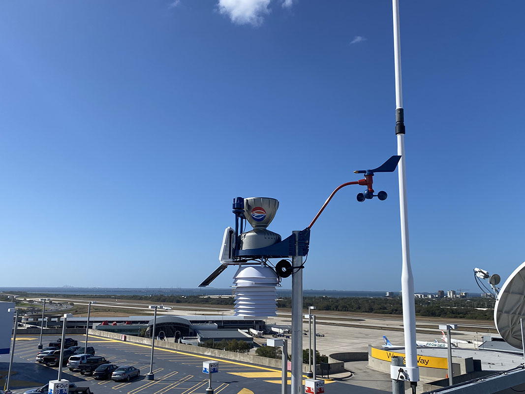New weather station installed at Tampa International Airport