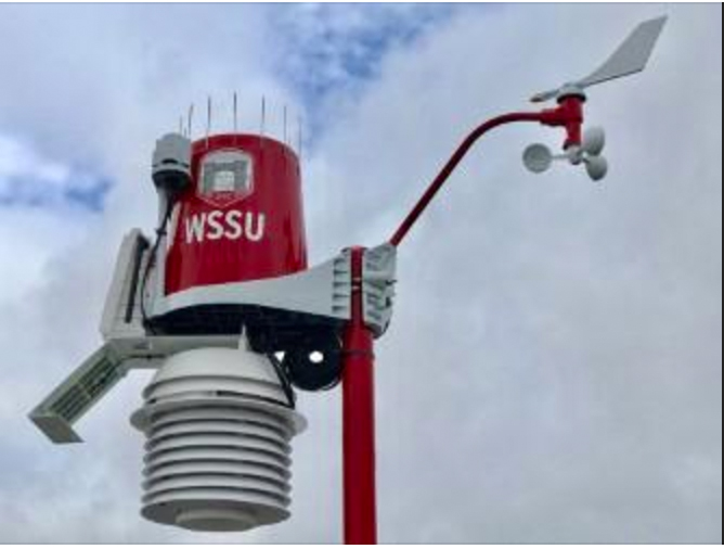 Triad university installs high-tech weather monitoring system